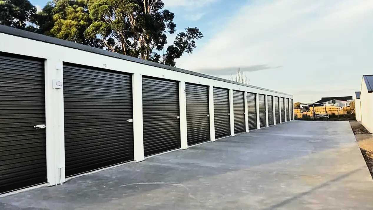 Clean Secure Self Storage Corridor